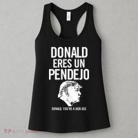 Donald Eres Un Pendejo Jack Ass Women's Tank Top thumb 3