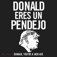 Donald Eres Un Pendejo Jack Ass Zone Performance Long-Sleeve T-Shirt thumb 2