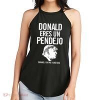 Donald Eres Un Pendejo Jack Ass Women's Perfect Tri Rocker Tank thumb 2