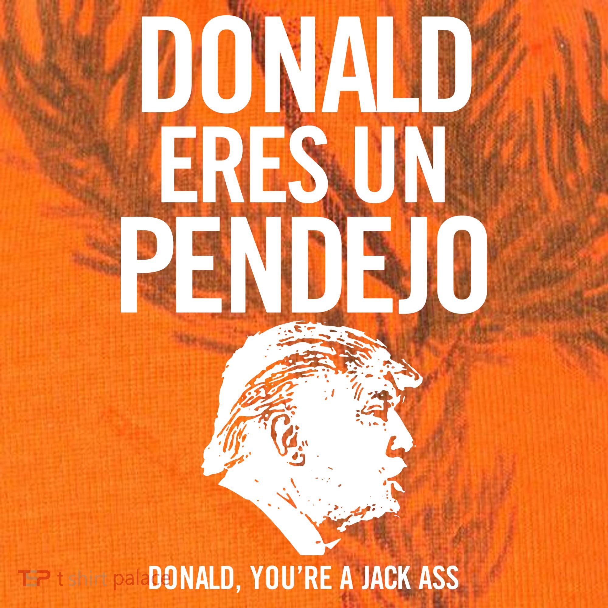 Donald Eres Un Pendejo Jack Ass Kati Licensed 12" Camo Cuffed Beanie