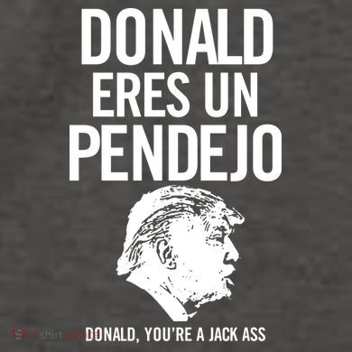 Donald Eres Un Pendejo Jack Ass Vector Backpack