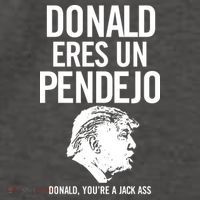 Donald Eres Un Pendejo Jack Ass Vector Backpack thumb 2