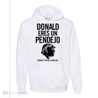 Donald Eres Un Pendejo Jack Ass Comfort Colors Garment-Dyed Hooded Sweatshirt thumb 0