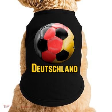 Deutschland German Flag Germany Soccer Style Doggie Tank