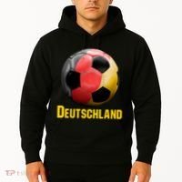 Deutschland German Flag Germany Soccer Style Hoodie thumb 2