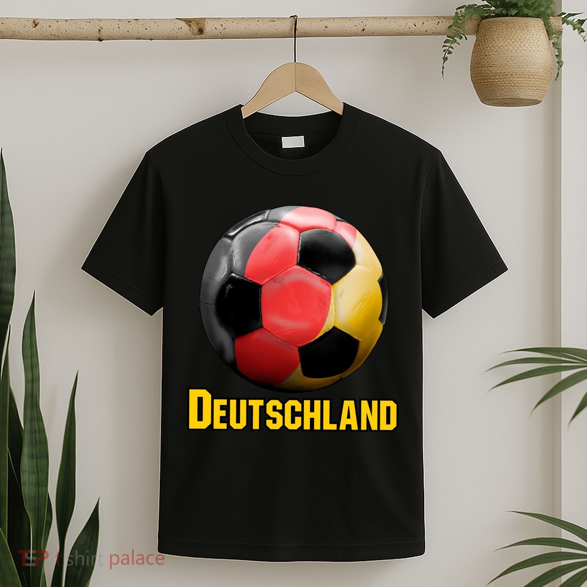 Deutschland German Flag Germany Soccer Style T-Shirt