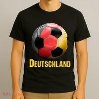 Deutschland German Flag Germany Soccer Style T-Shirt thumb 3
