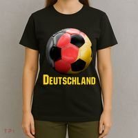 Deutschland German Flag Germany Soccer Style T-Shirt thumb 4