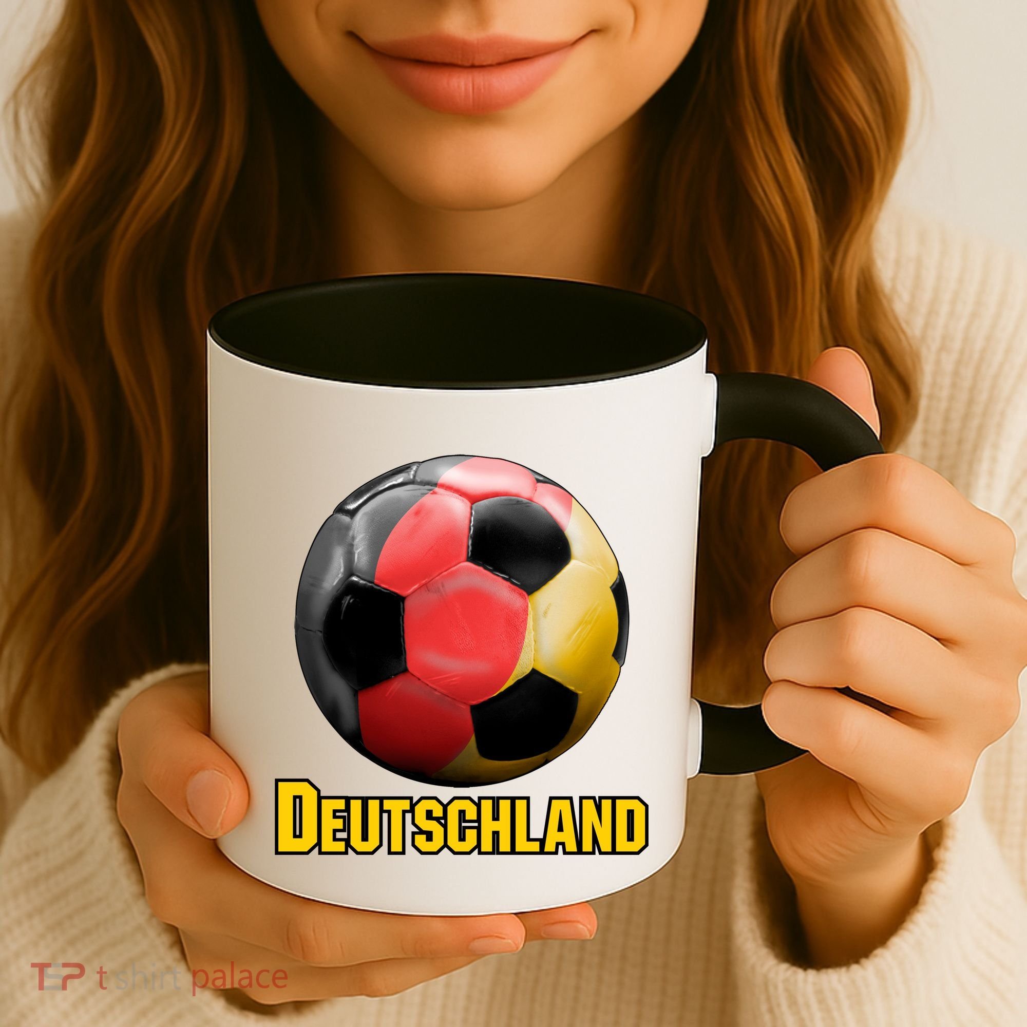 Deutschland German Flag Germany Soccer Style Coffee Mug