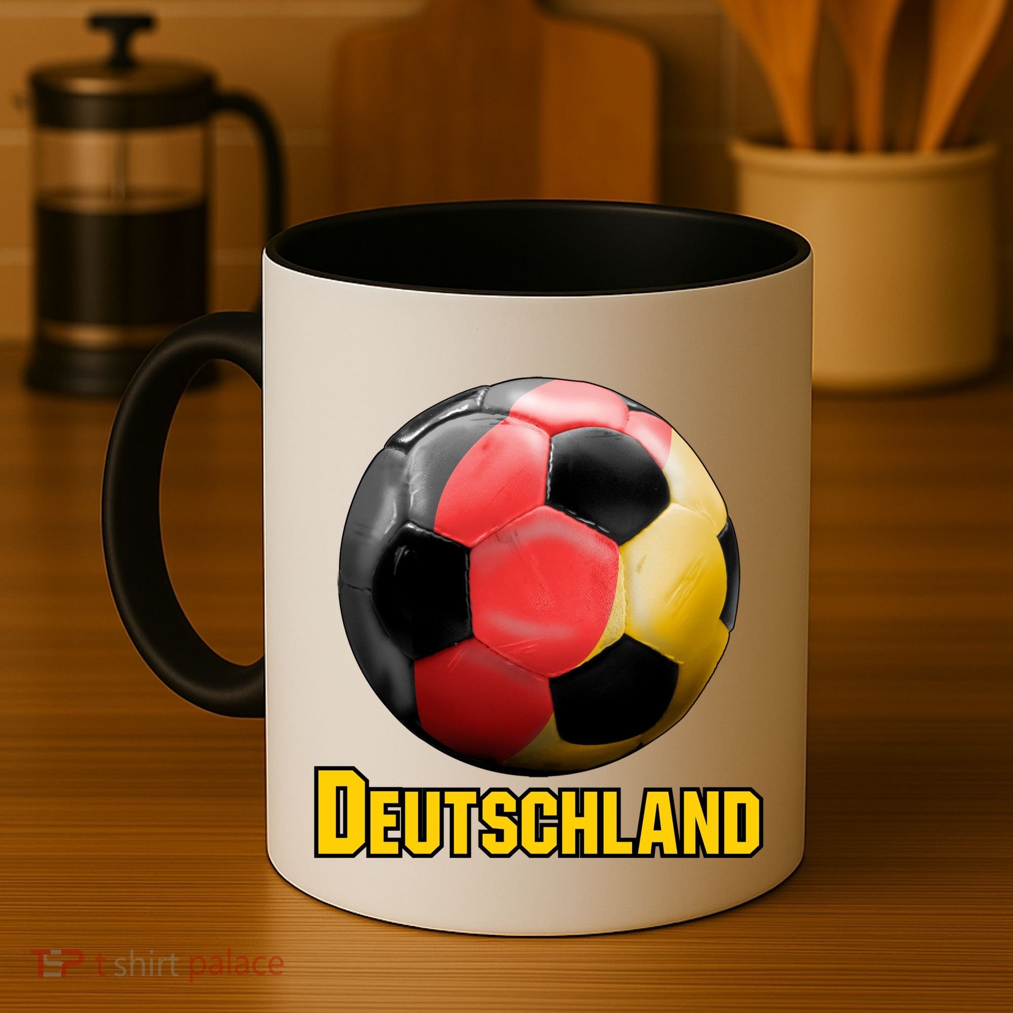 Deutschland German Flag Germany Soccer Style Coffee Mug