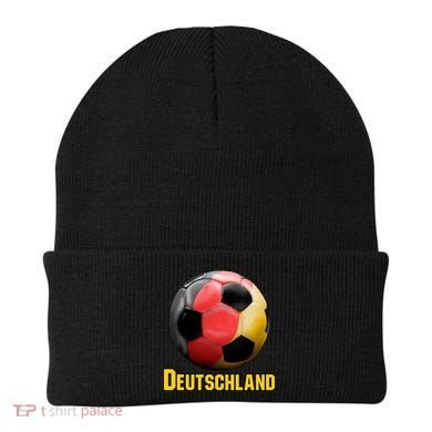 Deutschland German Flag Germany Soccer Style Beanie