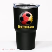 Deutschland German Flag Germany Soccer Style Tumbler thumb 0