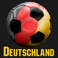 Deutschland German Flag Germany Soccer Style Ornament thumb 1