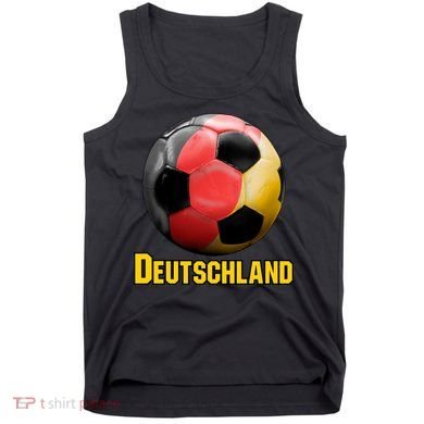 Deutschland German Flag Germany Soccer Style Tank Top