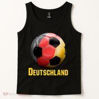 Deutschland German Flag Germany Soccer Style Tank Top thumb 2