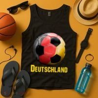 Deutschland German Flag Germany Soccer Style Tank Top thumb 4