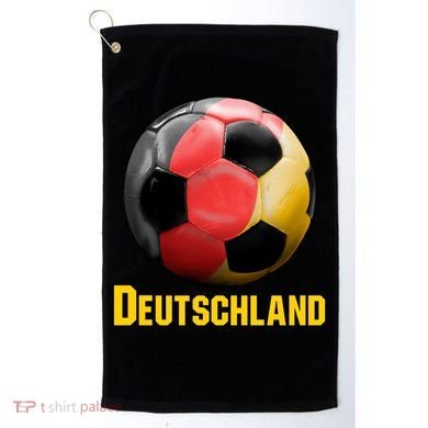Deutschland German Flag Germany Soccer Style Golf Towel