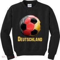 Deutschland German Flag Germany Soccer Style Kids Sweatshirt thumb 0