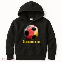 Deutschland German Flag Germany Soccer Style Kids Hoodie thumb 0
