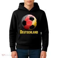 Deutschland German Flag Germany Soccer Style Kids Hoodie thumb 4