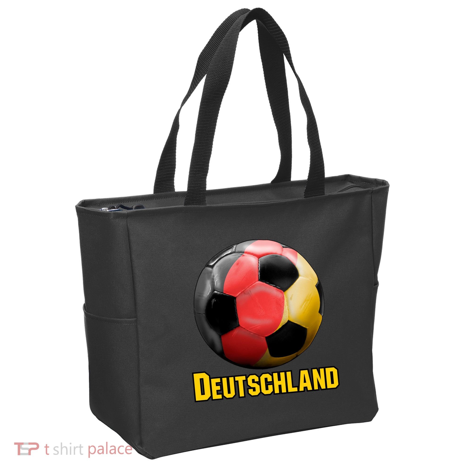 Deutschland German Flag Germany Soccer Style Tote Bag