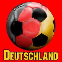 Deutschland German Flag Germany Soccer Style Santa Hat thumb 1