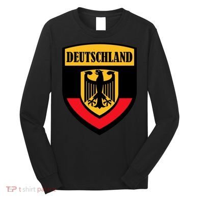 Deutschland Germany Crest Long Sleeve Shirt