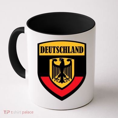 Deutschland Germany Crest Coffee Mug