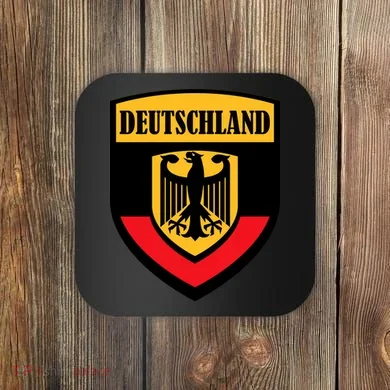 Deutschland Germany Crest Coaster
