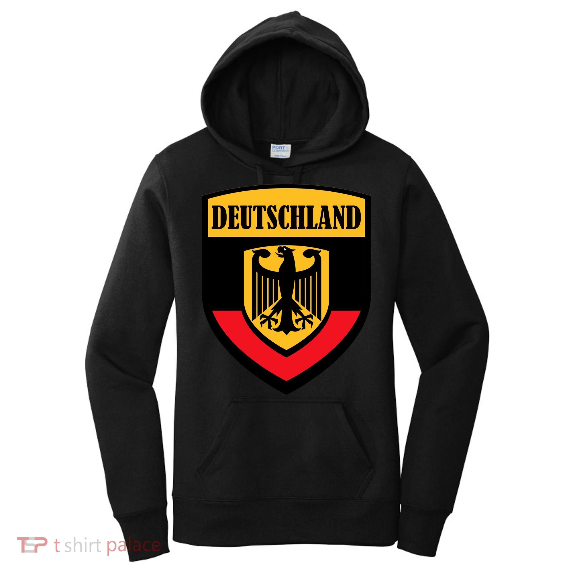 Deutschland Germany Crest Women's Hoodie