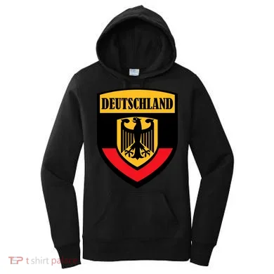 Deutschland Germany Crest Women's Hoodie