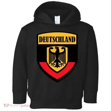 Deutschland Germany Crest Toddler Hoodie