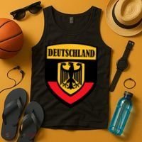 Deutschland Germany Crest Tank Top thumb 4