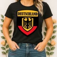 Deutschland Germany Crest Women's T-Shirt thumb 2