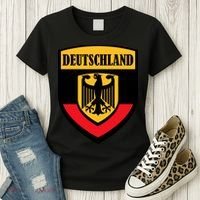 Deutschland Germany Crest Women's T-Shirt thumb 3