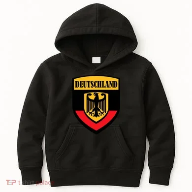 Deutschland Germany Crest Kids Hoodie