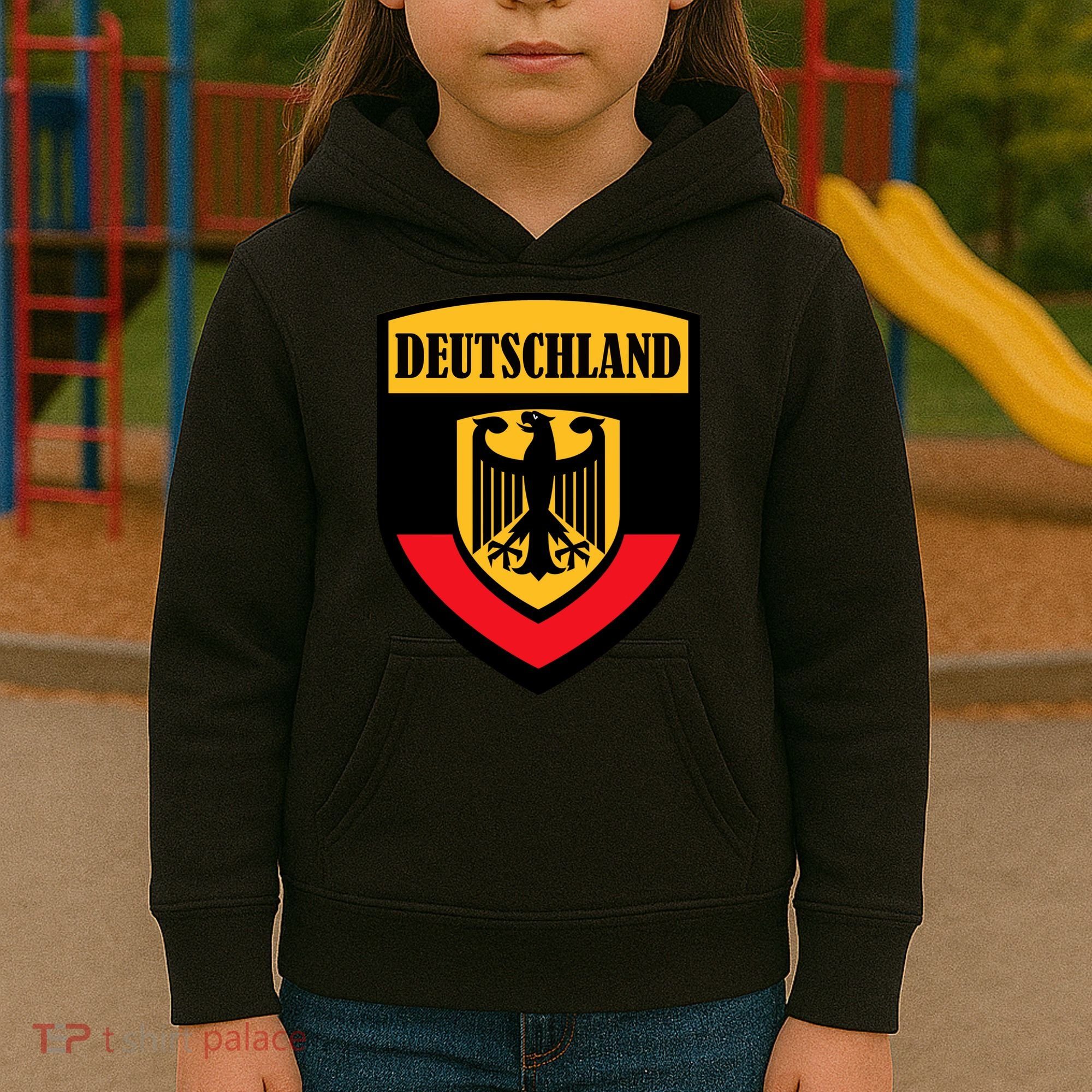 Deutschland Germany Crest Kids Hoodie