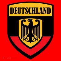 Deutschland Germany Crest Santa Hat thumb 1