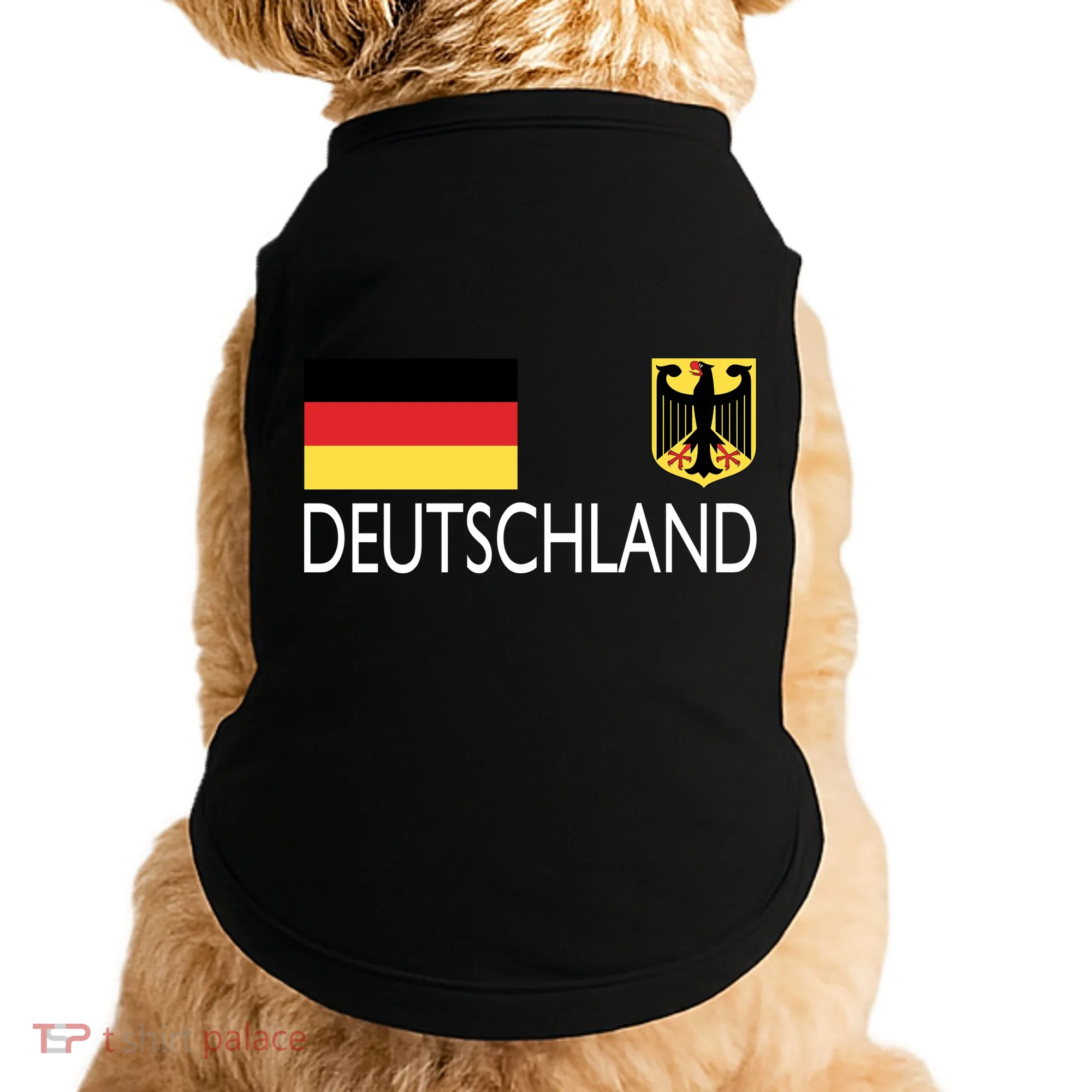 Deutschland Germany Soccer Doggie Tank