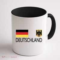 Deutschland Germany Soccer Coffee Mug thumb 1