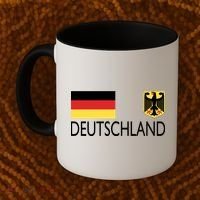 Deutschland Germany Soccer Coffee Mug thumb 2