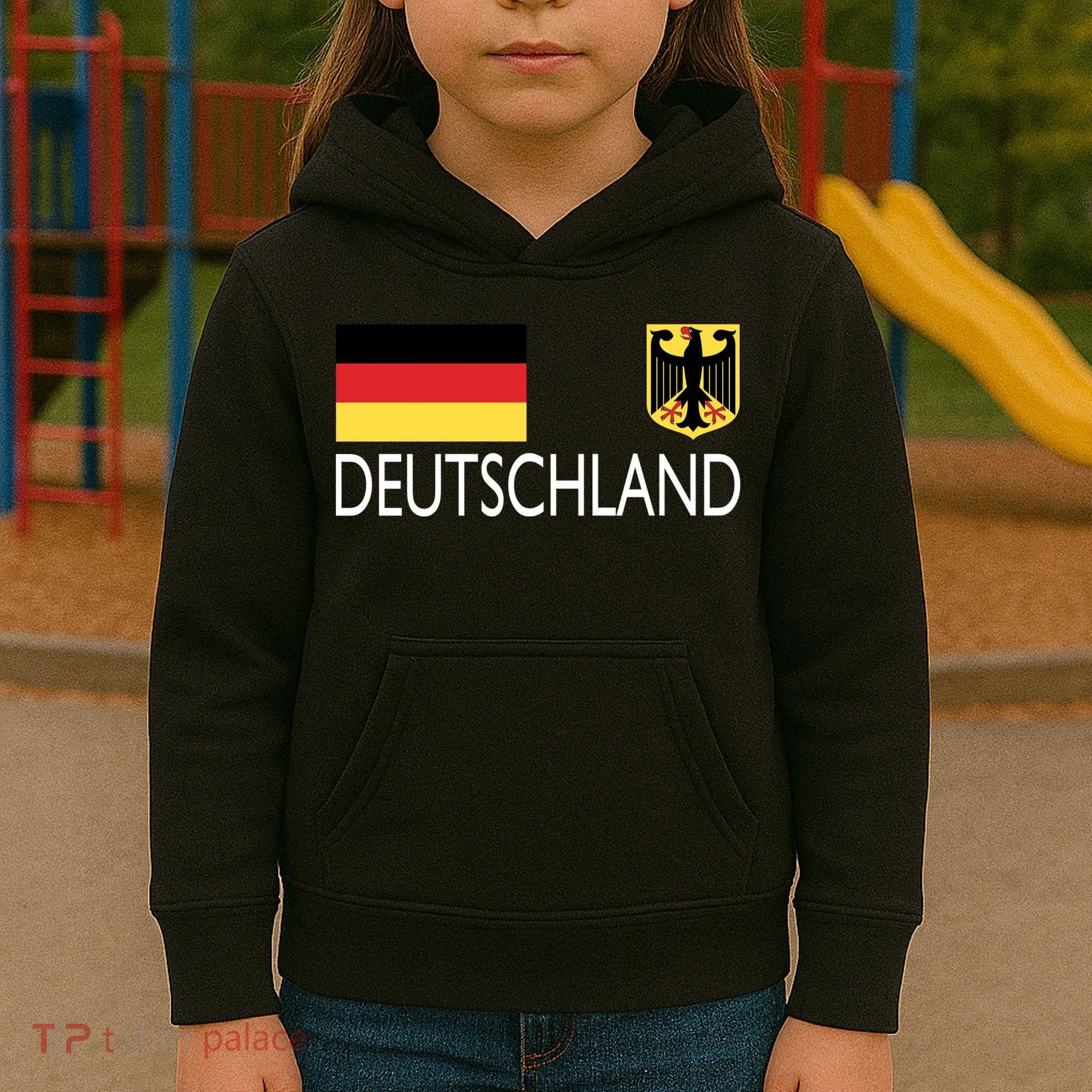 Deutschland Germany Soccer Kids Hoodie