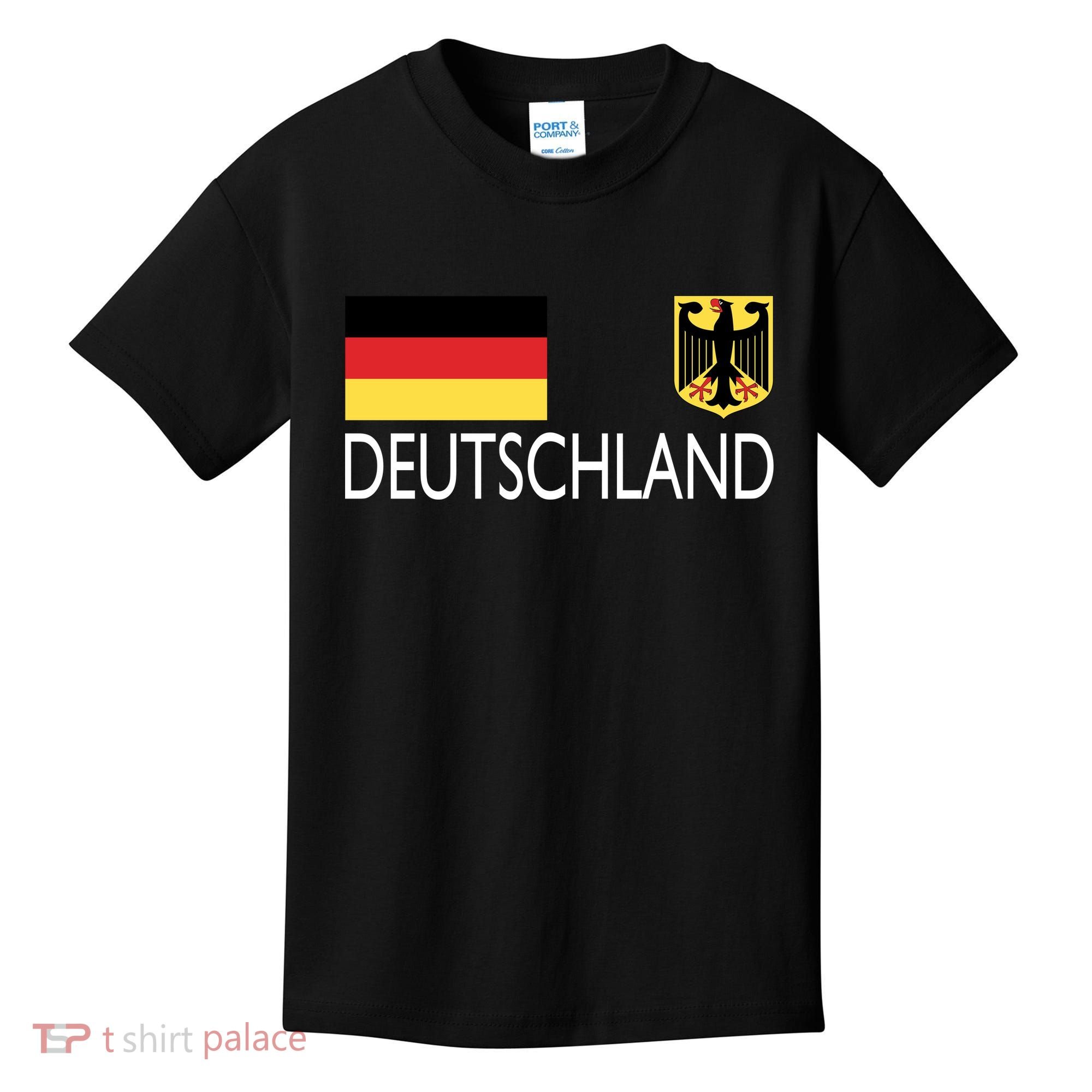 Deutschland Germany Soccer Kids T-Shirt