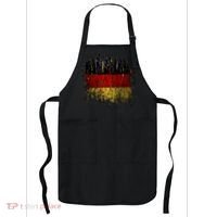 Deutschland Germany Torn German Flag Apron thumb 0