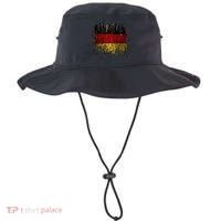 Deutschland Germany Torn German Flag Bucket Hat thumb 0