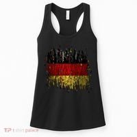 Deutschland Germany Torn German Flag Women's Tank Top thumb 0