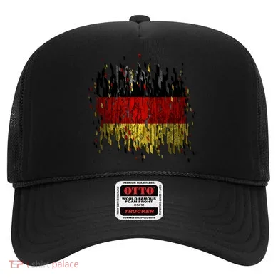 Deutschland Germany Torn German Flag Hat