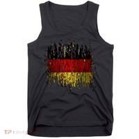Deutschland Germany Torn German Flag Tank Top thumb 0