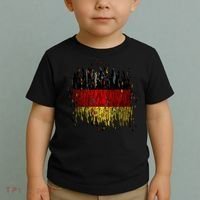 Deutschland Germany Torn German Flag Toddler T-Shirt thumb 2