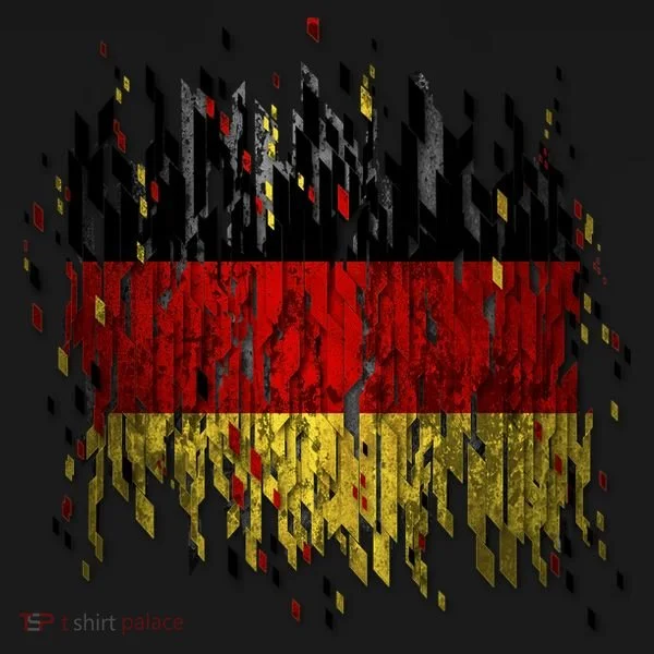 Deutschland Germany Torn German Flag Kids Sweatshirt